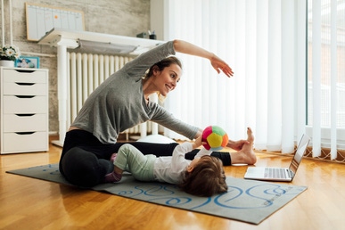 Exercise with toddlers at home sale