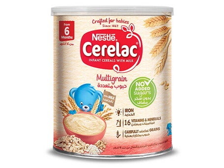 Cerelac® Infant Cereal No added sugars - Multigrain Cerelac® Infant Cereal No added sugars - Multigrain