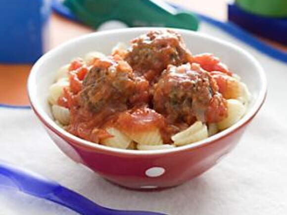 mini-meatballs-with-pasta