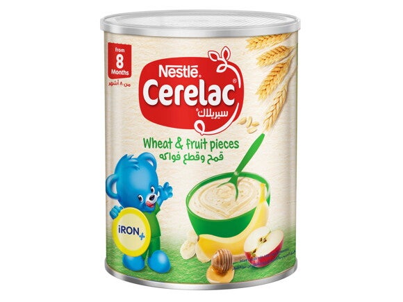 Nestlé® CERELAC® Infant Cereals – Wheat & Fruits Pieces 400g