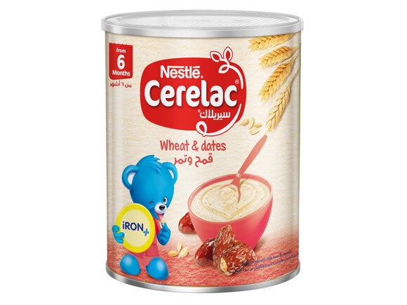 Nestlé® CERELAC ® Infant Cereals – Wheat & Dates 400g