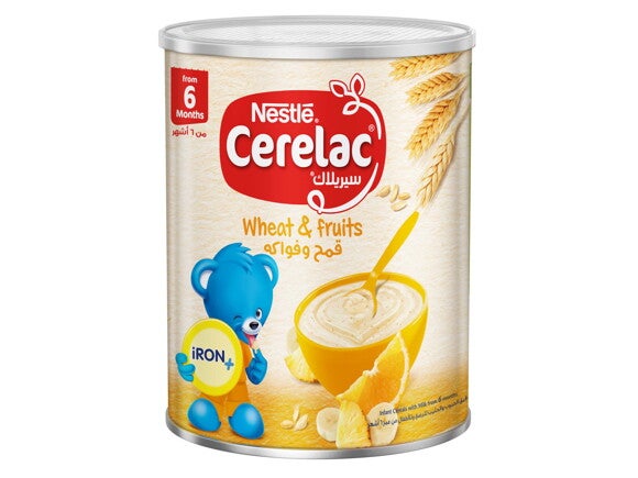 Nestlé® CERELAC ® Infant Cereals – Wheat & Fruits 400g