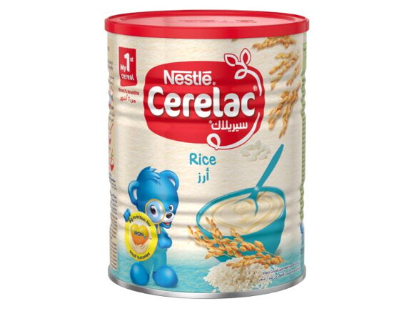NESTLE® CERELAC® Infant Cereals with iRON+ RICE 400g Tin