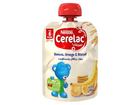 cerelac orange and biscuit