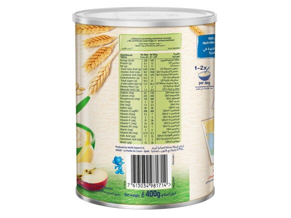 Nestlé® CERELAC® Infant Cereals – Wheat & Fruits Pieces 400g