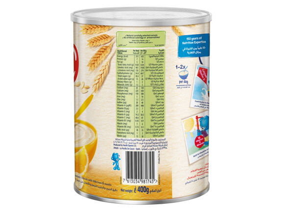 Nestlé® CERELAC ® Infant Cereals – Wheat & Fruits 400g
