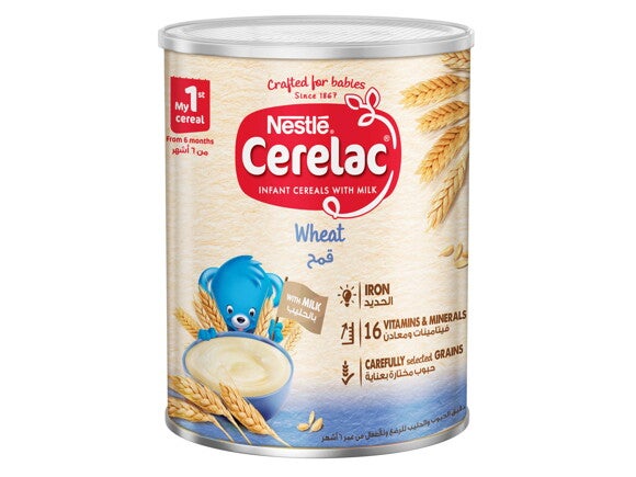 Nestle® Cerelac® Infant Cereal - Wheat 1kg Tin