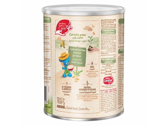 Nestle® Cerelac® Infant Cereal - Wheat & Date Pieces  400g Tin