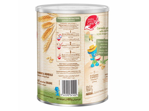 Nestle® Cerelac® Infant Cereal - Wheat & Date Pieces  400g Tin