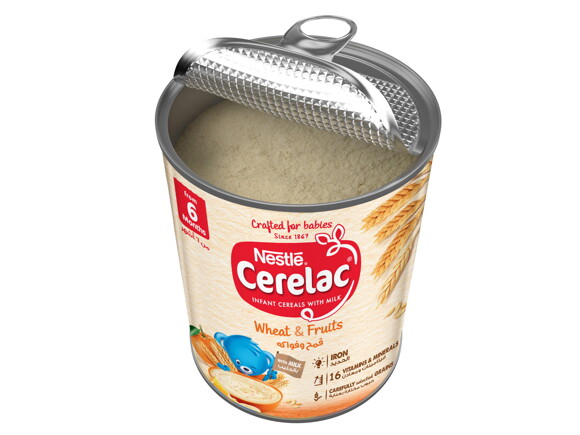 Nestle® Cerelac® Infant Cereal - Wheat & Fruits 400g Tin
