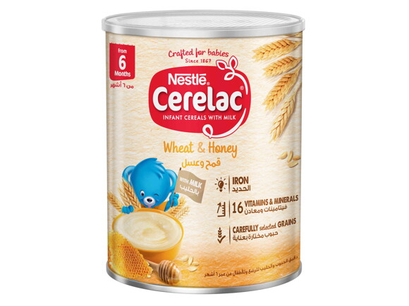 Nestle® Cerelac® Infant Cereal - Wheat & Honey 400g Tin