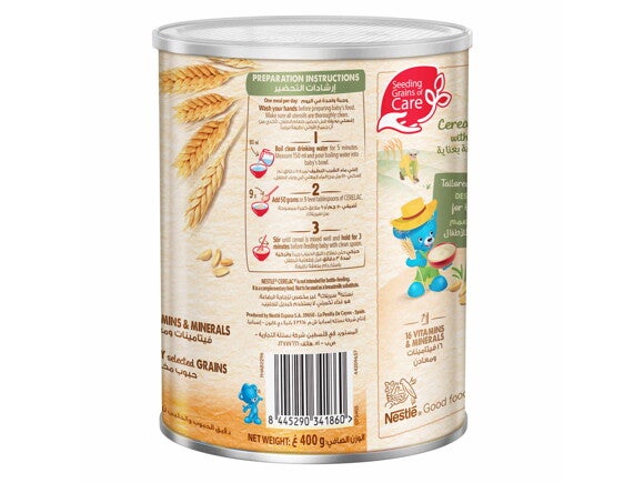 Nestle® Cerelac® Infant Cereal - Wheat & Honey 400g Tin