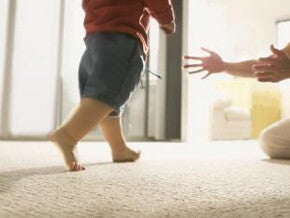 Babys first step Babys first step