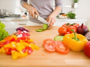 Cutting vegetables