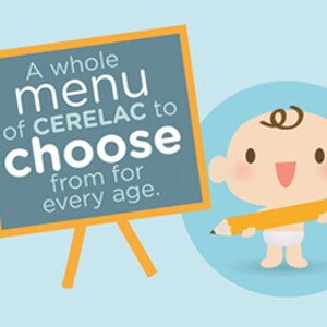 choose the right cerelac for your babys age