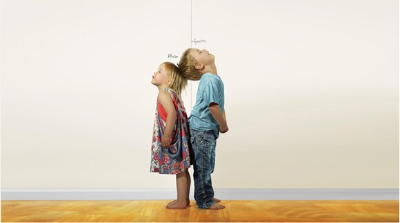girl and boy standing