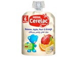 Fruits Puree Pouch Banana Apple Pear Orange 90g