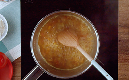 Lentil soup step5